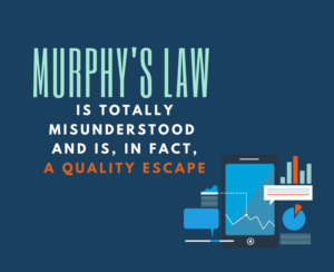 Murphy's Law in Business and Quality